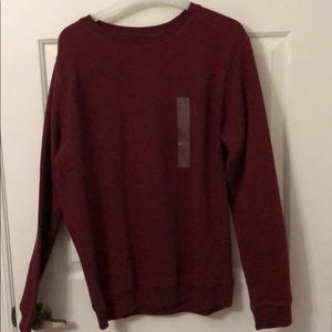 Dip Maroon Crewneck